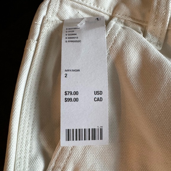 Dickies White Cargo Pants - Picture 5 of 6